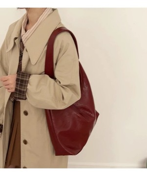 MBTI Fashion Красная женская повседневная сумка Осень-Зима Корейская мода