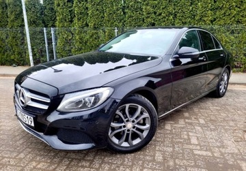 Mercedes Klasa C W205 Limuzyna 180 156KM 2016 Mercedes-Benz Klasa C Sedan AUTOMAT Pierwszy w...