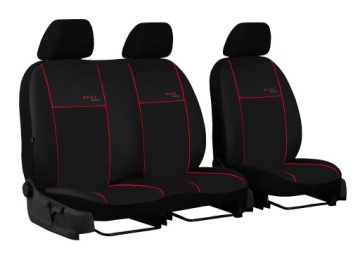 Potahy na sedadla 2+1 3os pro Volkswagen T4 T5 Lt Bus přední