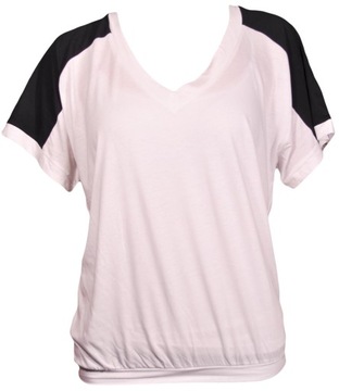 LEE t-shirt WHITE v-neck DUSTY _ S