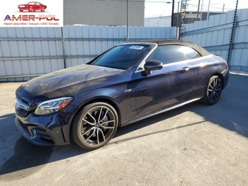 Mercedes Klasa C W206 2021 Mercedes-Benz Klasa C 43 Amg 2021 3.0l 3.0 Benzyna 385KM