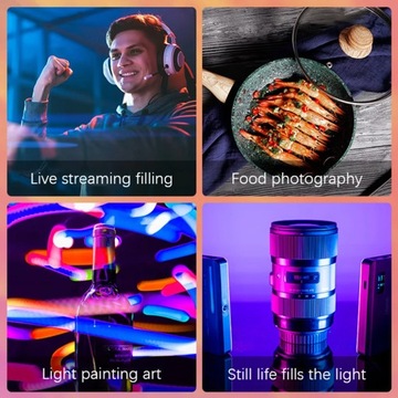 Andoer Y140RGB Мини светодиодная заполняющая лампа для фотографии