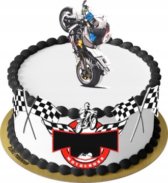 Zestaw do wykonania Postaci 3d na Tort MOTOR