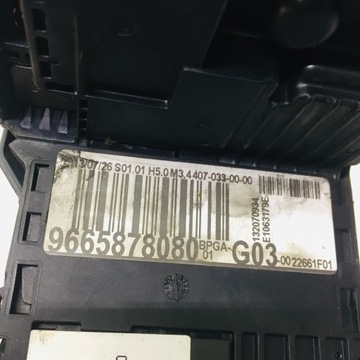 MODUL NAPÍNÁK AKUMULÁTORU PEUGEOT 508 9665878080 G03