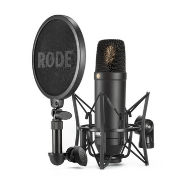MIKROFON STUDYJNY RODE NT1 KIT ZESTAW MIKROFON UCHWYT POP-FILTR