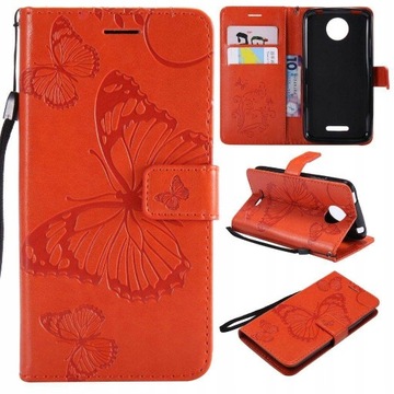 ETUI POKROWIEC SK0RZANE DO Motorola Moto C Plus