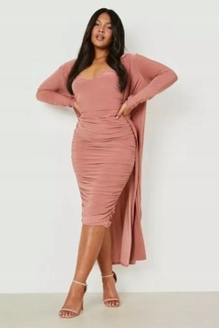 BOOHOO PLUS SUKIENKA BEZ RAMIĄCZEK 3XL