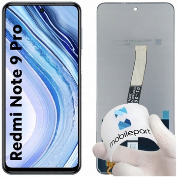 Wyświetlacz do Xiaomi Redmi Note 9 Pro LCD M2003J6B2G Ekran