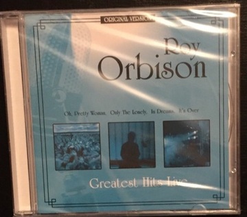 Roy Orbison Greatest Hits Live CD
