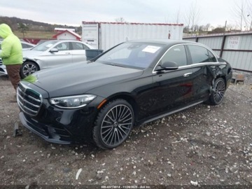 Mercedes Klasa S W223/V223 2022 Mercedes-Benz Klasa S 2022r., 4x4, 4.0L 4.0 Hybryda 496KM, zdjęcie 1