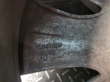 4× DISK HLINÍK PEUGEOT 9678398277 6.5" X 16" 4X108 ET 20