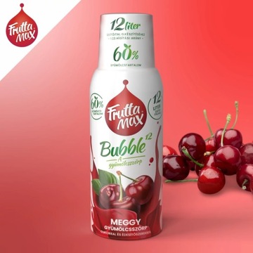 Syrop do saturatora Soda FruttaMax WIŚNIA 500 ml na 12 l