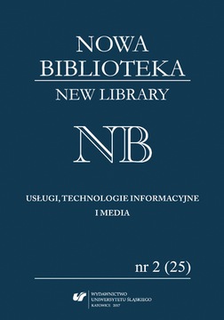 Nowa Biblioteka. Usługi, technologie informacyjne
