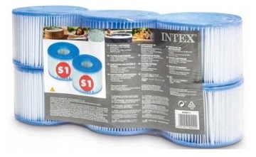 Wkład pompy S1 filtr do spa ogrodowego 6szt INTEX 29011