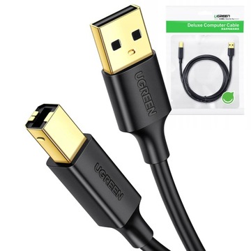 UGREEN KABEL USB DO USB-B TYP B 2.0 DO DRUKARKI SKANERA 480MBPS PRZEWÓD 5M