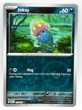 Картки Pokemon TCG Obsidian Flames (OBF 137) Inkay (Р.)