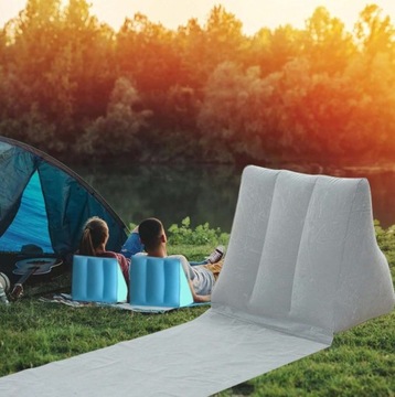 ПЛЯЖНЫЙ КОВРИК, НАДУВНАЯ СПИНКА, МАТРАС