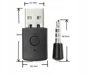 АУДИО BLUETOOTH 5.1 PS4 PS5 USB-АДАПТЕР ДЛЯ НАУШНИКОВ