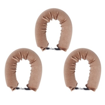 3 упаковки безнагревательных щипцов для завивки с повязкой на голову, мягкие щипцы для завивки без 0Y