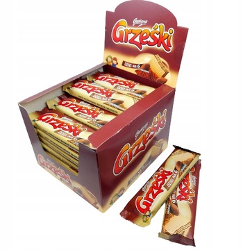 GRZEŚKI DZIEL NA 6 BEZ CZEKOLADY 26g x 36szt