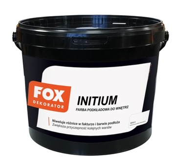 Fox Dekorator Initium farba podkładowa BIAŁA 5 l