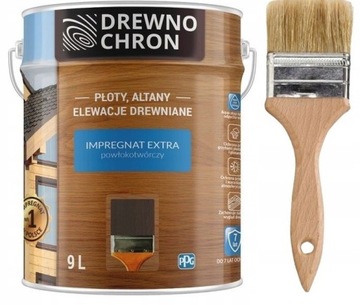DREWNOCHRON IMPREGNAT EXTRA 9l KOLORY! GRATIS!