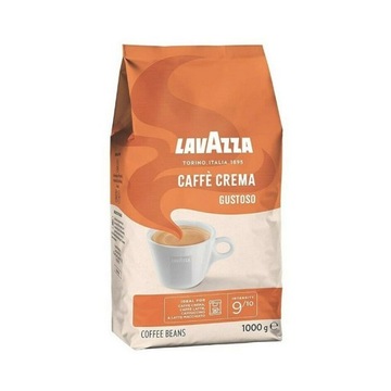 Kawa ziarnista mieszana Lavazza Caffe CREMA GUSTOSO Lavaza CREMA 1kg 1000g