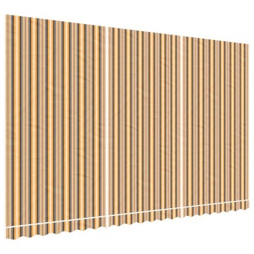 TKANINA MATERIAŁ DO MARKIZY OGRODOWEJ ZADASZENIE WIELOKOLOROWA 5x3 m