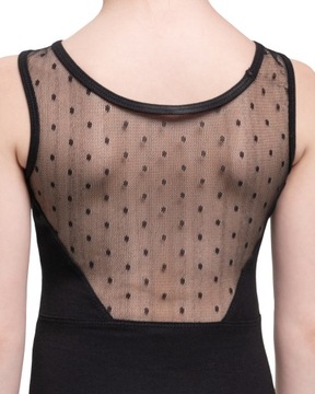 БАЛЕТНЫЙ КОСТЮМ ИЗ ХЛОПКА С КРУЖЕВОМ ДЛЯ ТАНЦА 122/128