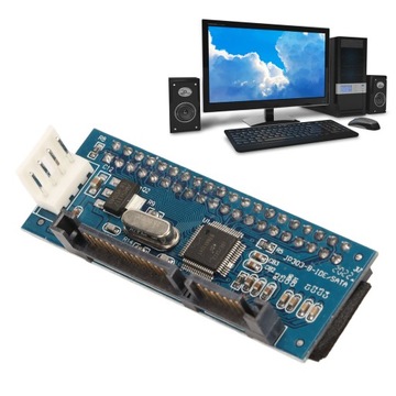 1 sztuk SATA adapter IDE 40 pin IDE na przetwornik SATA SATA-IDE konwerter