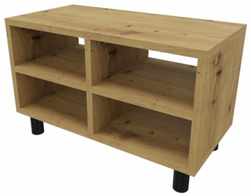 Szafka nocna regał skrzynia do sypialni salonu 60 cm dąb artisan