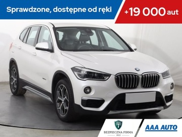 BMW X1 F48 Crossover sDrive18i 136KM 2016 BMW X1 sDrive18i, Salon Polska, Skóra, Klima