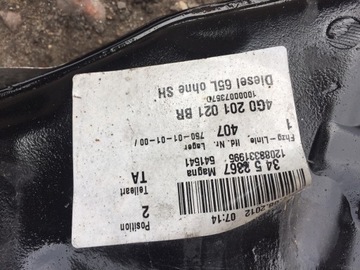 A6 C7 SEDAN 2.0 TDI NÁDRŽ PALIVA 4G0201021BR