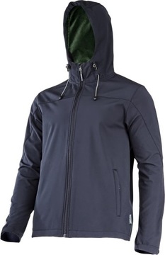 Kurtka Softshell z kapturem czarna rozmiar L
