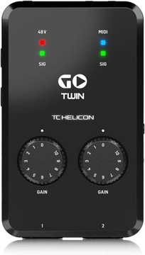 Interfejs audio/MIDI TC Helicon Go Twin