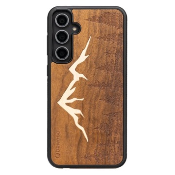 Dřevěné Pouzdro Bewood pro Samsung Galaxy S23 Fe Hory Imbuia