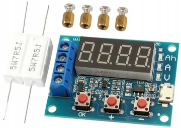 Tester Pojemności Akumulator 1V-15V ZB2L3 18650 PB