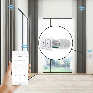 Контроллер рольставней TUYA Zigbee с процентной регулировкой