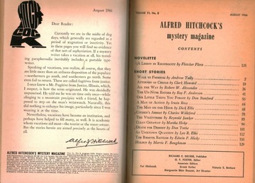 ТАЙНЫЙ ЖУРНАЛ АЛЬФРЕДА ХИЧКОКА - ЕЖЕГОДНЫЙ 1966 ГОД - 12 ВЫПУСКОВ