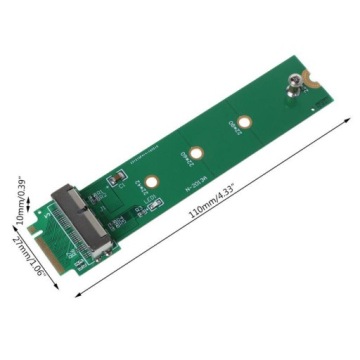 Адаптер для твердотельных накопителей MacBook Air Pro RETINA 12+16 контактов M.2 NGFF x4 PCI