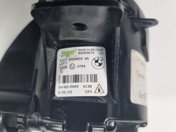 BMW X3 E83 E84 E87 E70 HALOGEN LEVÝ PŘEDNÍ 6924655