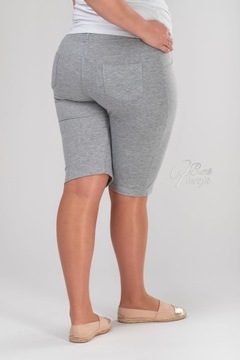 2XL пепельно-серые спортивные штаны больших размеров