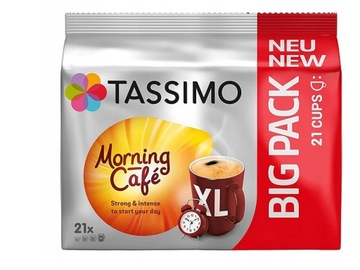 TASSIMO Jacobs Morning Cafe MILD XL капсулы 2 x 21