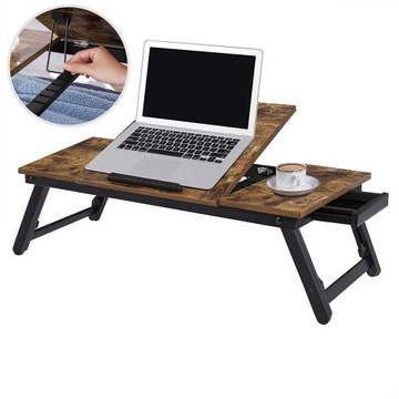 Ноутбук для кровати или дивана с регулировкой наклона до 14,3 дюйма.