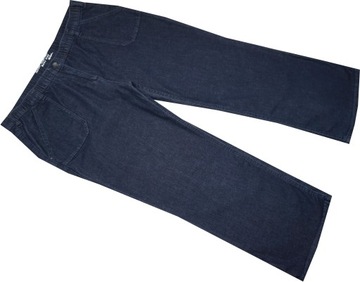 ULLA POPKEN_52_SPODNIE jeans z elastanem V402