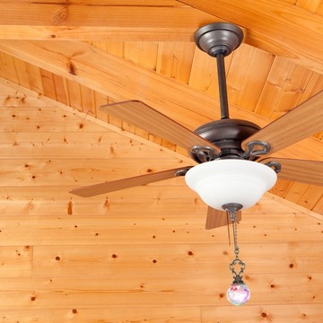 Хрустальная люстра с подвесной цепочкой, вентилятор, 2 шт.