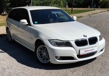 BMW Seria 3 E90-91-92-93 Touring E91 2.0 320d 177KM 2010 BMW Seria 3 2,0 Diesel Alufelgi Klimatronik Po oplatach z Niemiec, zdjęcie 12
