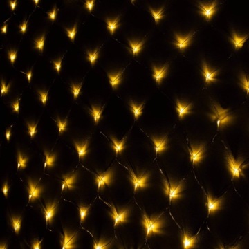 144LED MESH РОЖДЕСТВЕНСКИЕ ОГНИ СВЕТОВАЯ ЗАНАВЕСА БОЛЬШАЯ 5x2м БЕЛАЯ ГИРЛЯНДИЯ