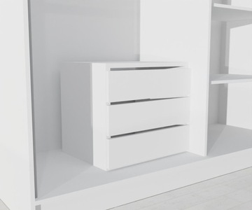 IDA ШКАФ 150 x 205 ЗЕРКАЛО C - ДУБ СОНОМА