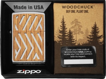 Zapalniczka ZIPPO WOODCHUCK HARRINGBONE SWEEP